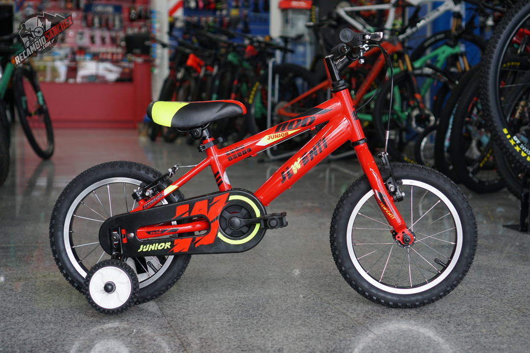 Bicicleta Niños 14 Pulgadas R1 rojo 4-6 años