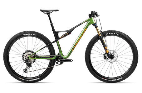 Orbea OIZ M10 2023 Bicicleta Doble de Carbono color GRIS HALO / AZUL CARBON