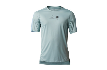 CAMISETA TECNICA FOX FLEXAIR PRO GRIS METALICO