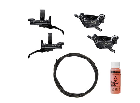 Juego de frenos Shimano XT 4 pistones M8220