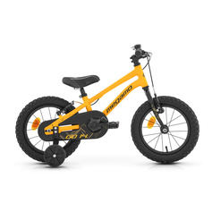 BICICLETA MEGAMO 14" GO AMARILLO PARA NIÑOS