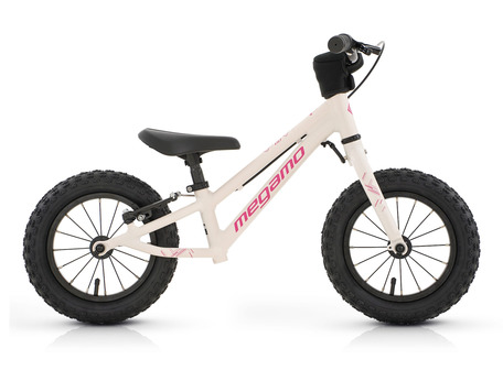 BICICLETA INFANTIL MEGAMO 12 GO 2026 BLANCO ROSA