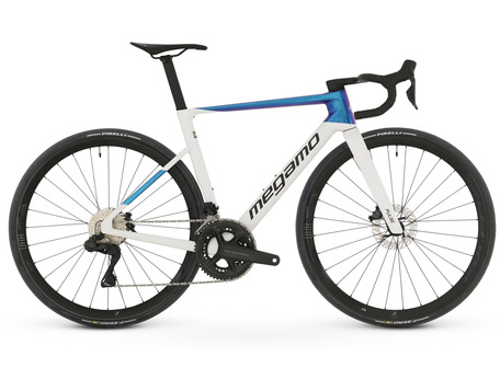 BICICLETA MEGAMO PULSE 05 2026 BLANCO AZUL