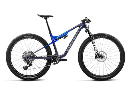 BICICLETA ORBEA OIZ M10 AXS 2027 COLOR Noctiluca Carbon View - Cobalt Blue (Gloss)