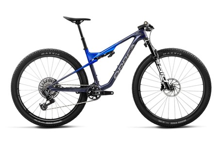 BICICLETA ORBEA OIZ M10 AXS 2027 COLOR Noctiluca Carbon View - Cobalt Blue (Gloss)