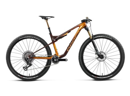 BICICLETA ORBEA OIZ M-LTD 2027 COLOR Caramel Carbon View - Leo Orange (Gloss)